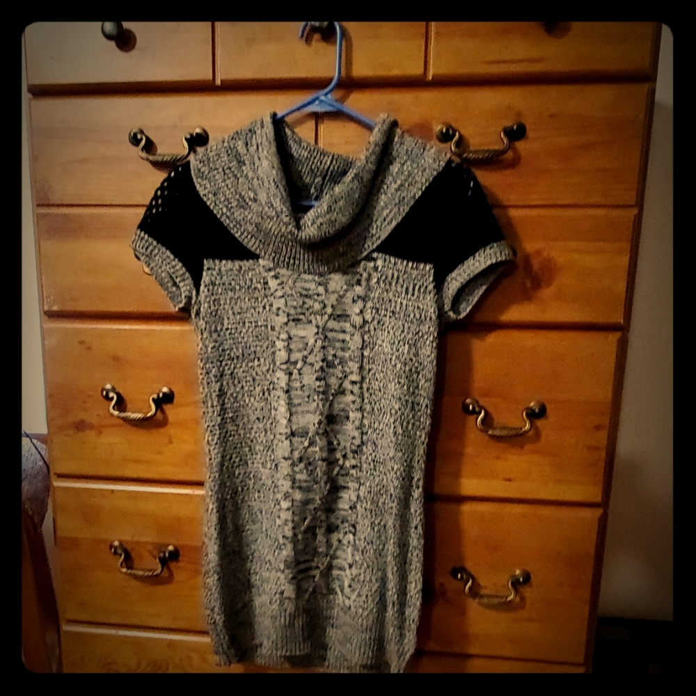 Bongo black sweater dress